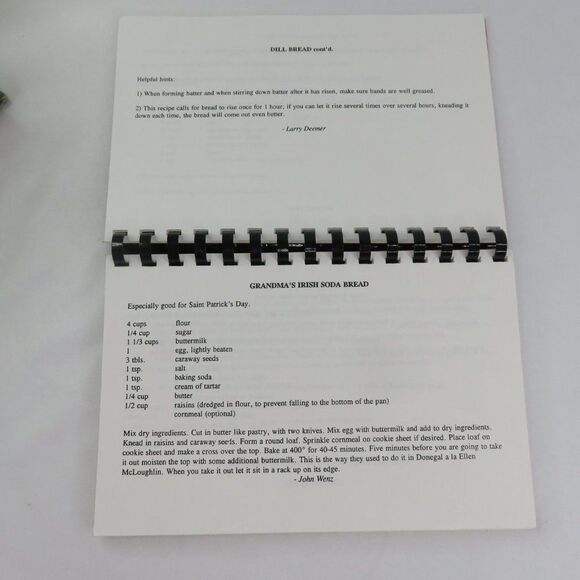 O.T. Cooks Recipe Cookbook Occupational Therapy New York University Class 1996 - Picture 4 of 10